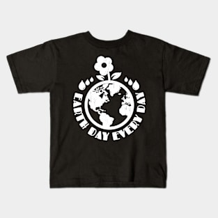 Everyday Earth day Kids T-Shirt